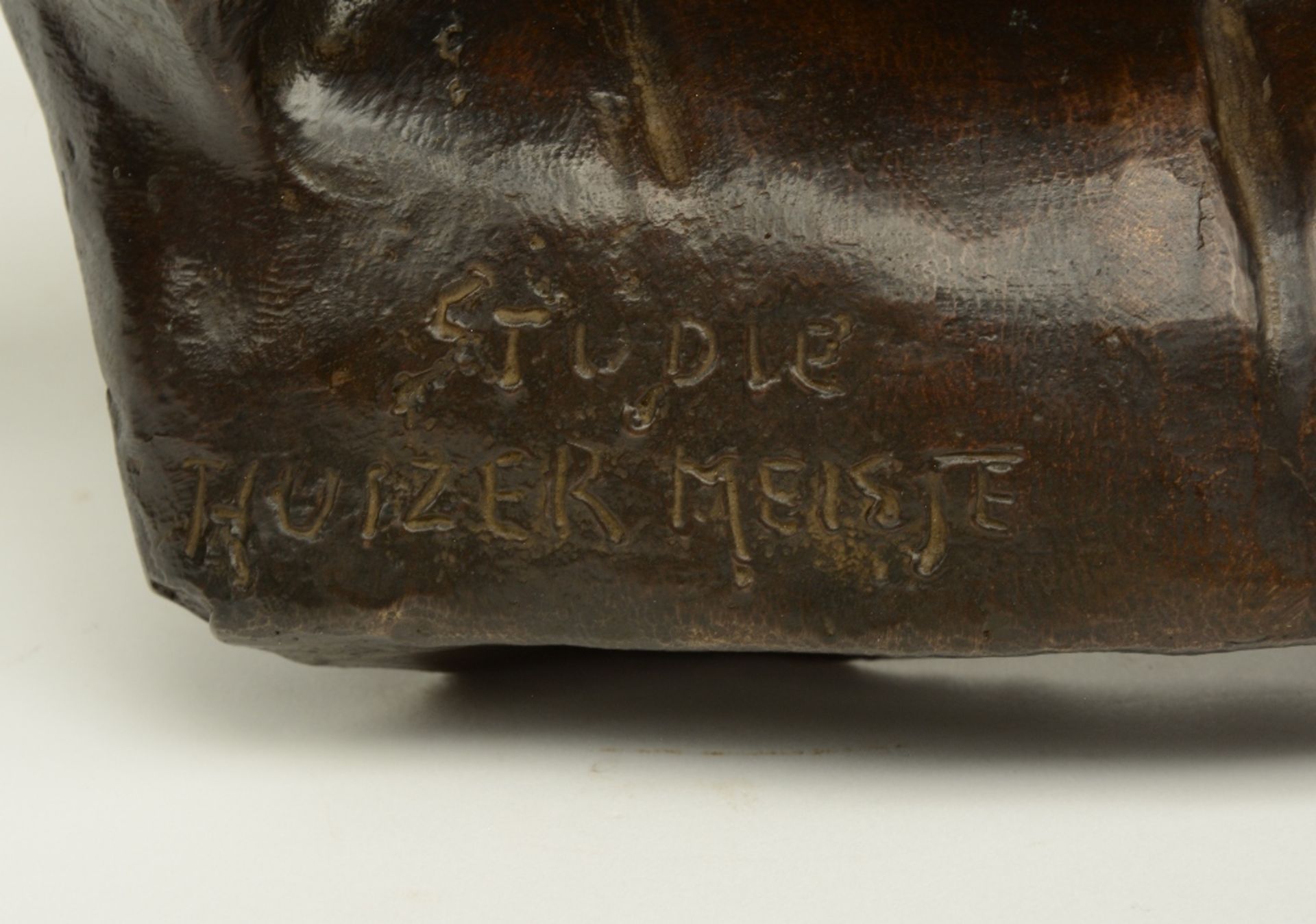 (I.M. da Costa), signed and monogramed by the artist, 'Studie Huizer meisje' (Study Huizer girl), - Image 6 of 8
