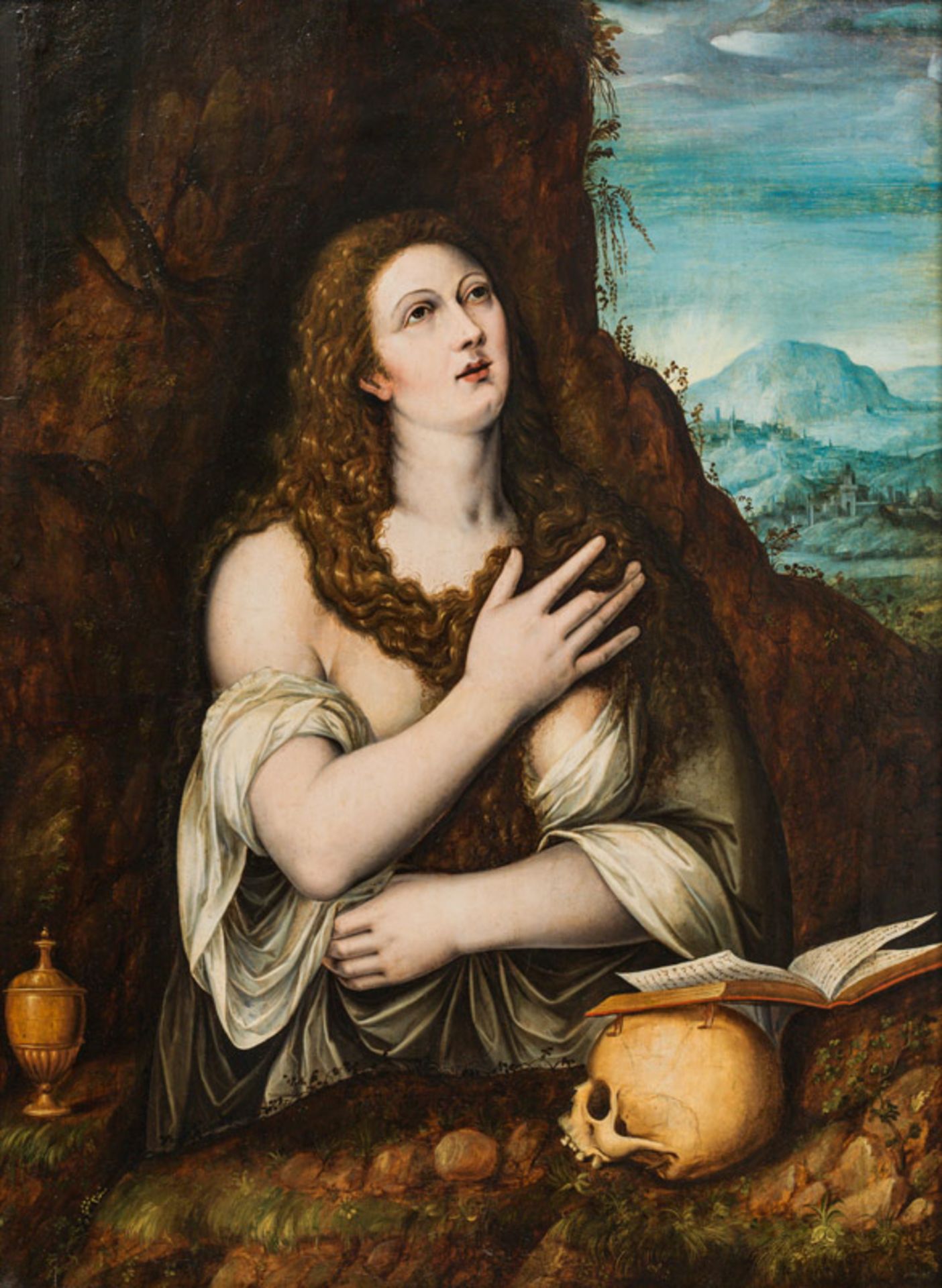Adam van NoortThe Penitent Magdalene, 1590s oil on panel; 102 × 75 cmprivate property,