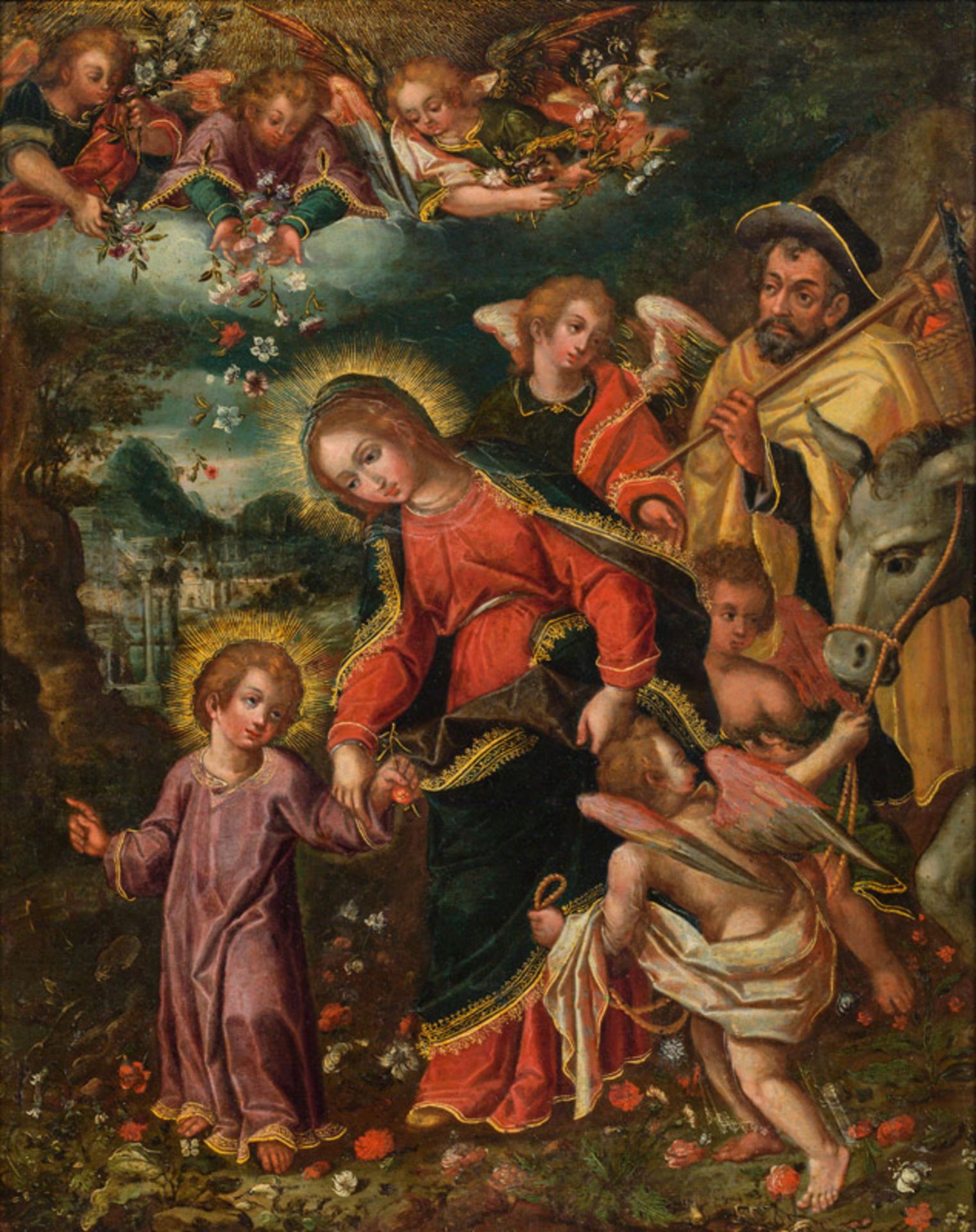 Otto van VeenFlight into Egypt, 1590ies oil on copper; 51.5 × 42 cmprivate property, AustriaShort-