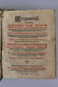 Oswald Gäbelkover, Artzneybuch 1606. "Vast für alle, deß Menschlichen Leibs, Anligen und