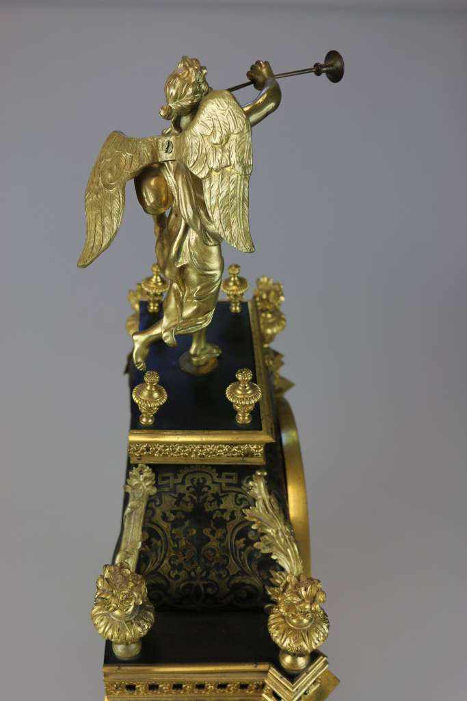 Frankreich, Louis XIV, Pendule in Boulle-Technik um 1700. Gilles Martinot (1658-1726) - - Image 9 of 14