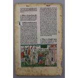 Anthoni KOBERGER (1440 - 1513), Illustrationen zur Deutschen Bibel, gedruckt bei Anton Koberger,