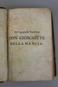 DON CHISCIOTTE DELLA MANCIA (Der sinnreiche Junker Don Quijote von der Mancha), von Miguel de