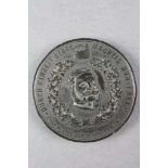 Silberne Medaille 1871, auf die Einigung und Siege Deutschlands 1870/71, "Durch Einheit stark,