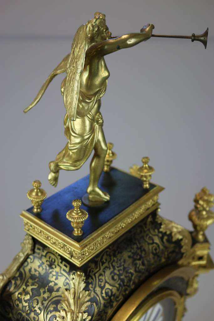 Frankreich, Louis XIV, Pendule in Boulle-Technik um 1700. Gilles Martinot (1658-1726) - - Image 3 of 14