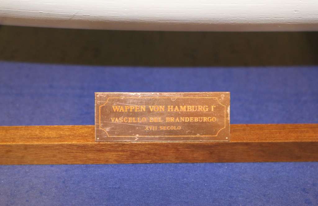 Detailgetreues Model des Konvoischiffes "Wappen von Hamburg aus dem Jahre 1667" im Maßstab 1:40. - Image 5 of 5