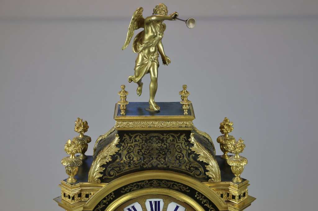 Frankreich, Louis XIV, Pendule in Boulle-Technik um 1700. Gilles Martinot (1658-1726) - - Image 13 of 14