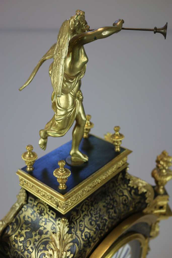 Frankreich, Louis XIV, Pendule in Boulle-Technik um 1700. Gilles Martinot (1658-1726) - - Image 3 of 14