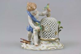 Meissen Porzellanfigur, "Allegorie auf die Luft", Modellnummer. C 99 aus der Serie der 4 Elemente,