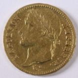 Münze, Frankreich, Bonaparte, 1812, GG 900, ca. 6,45 gr.
