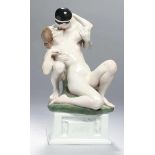 Porzellan-Figur, "Eros", Rosenthal, Kunstabteilung Selb, um 1920, Entw.: Richard Aigner 1911, Mod.