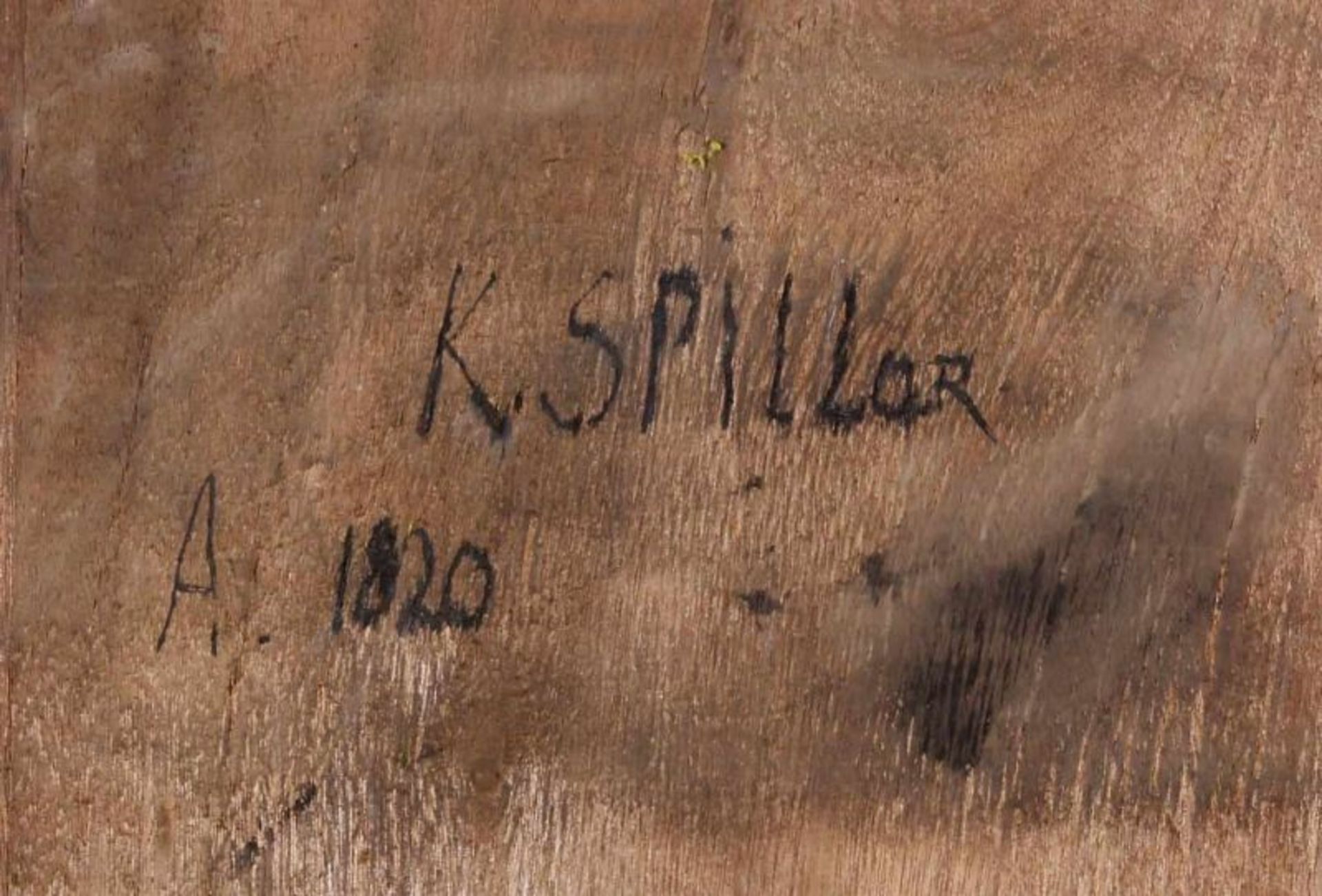 Spillar, Karel (1871 Pilsen - 1939 Prag, Studium an der KA Prag, in Prag und Paris tätiger Maler und - Image 5 of 5