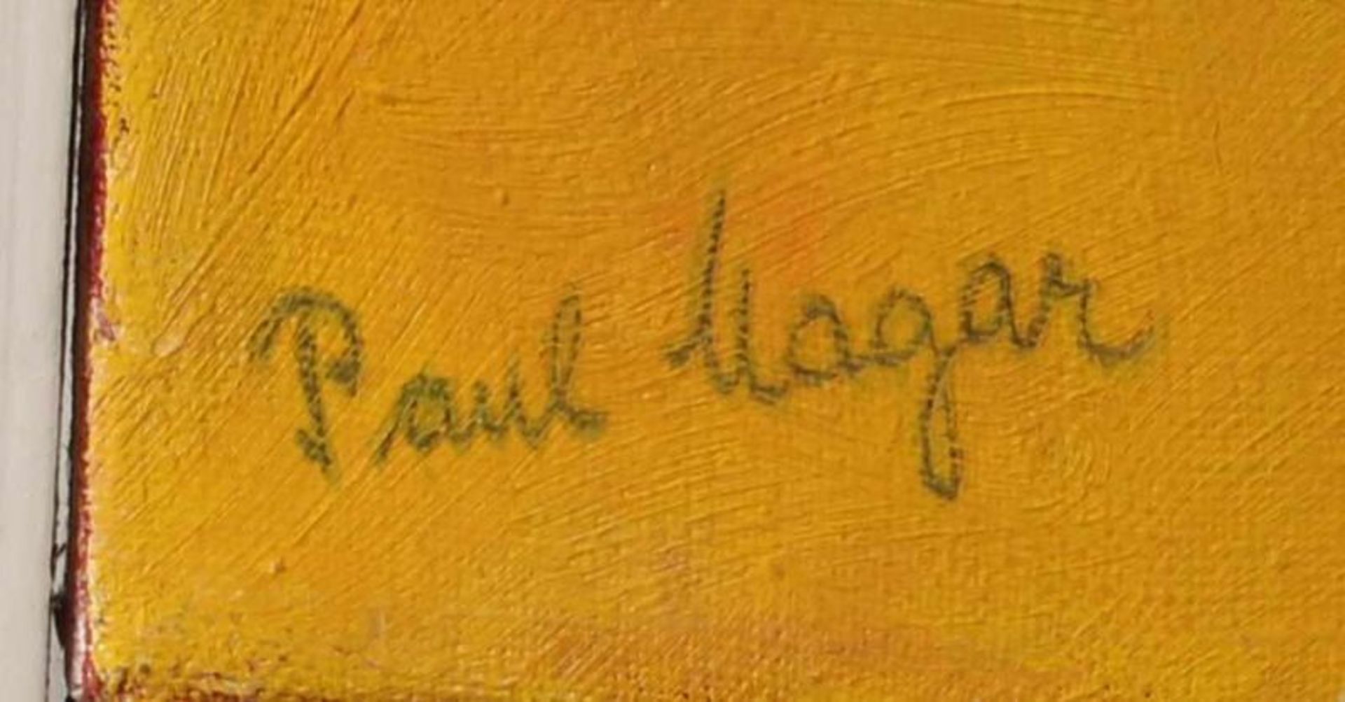 Magar, Paul (1909 Altenahr - 2000 Bonn, in Bonn tätiger Maler von Landschaften und Städteansichten), - Image 3 of 4