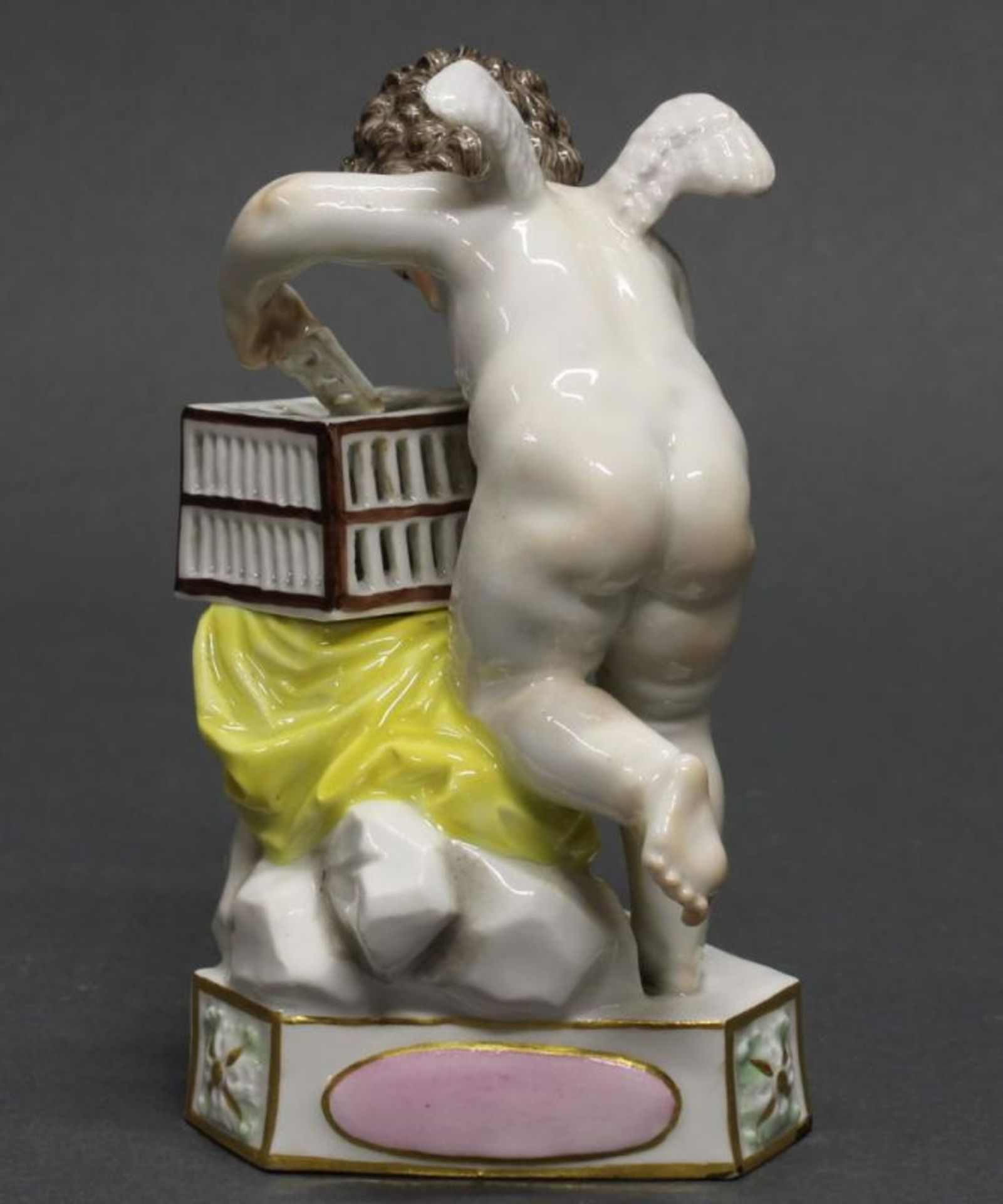 Porzellanfigur, "Devisenkind Je le captive", Meissen, Schwertermarke, 1850-1924, 1. Wahl, - Image 4 of 5