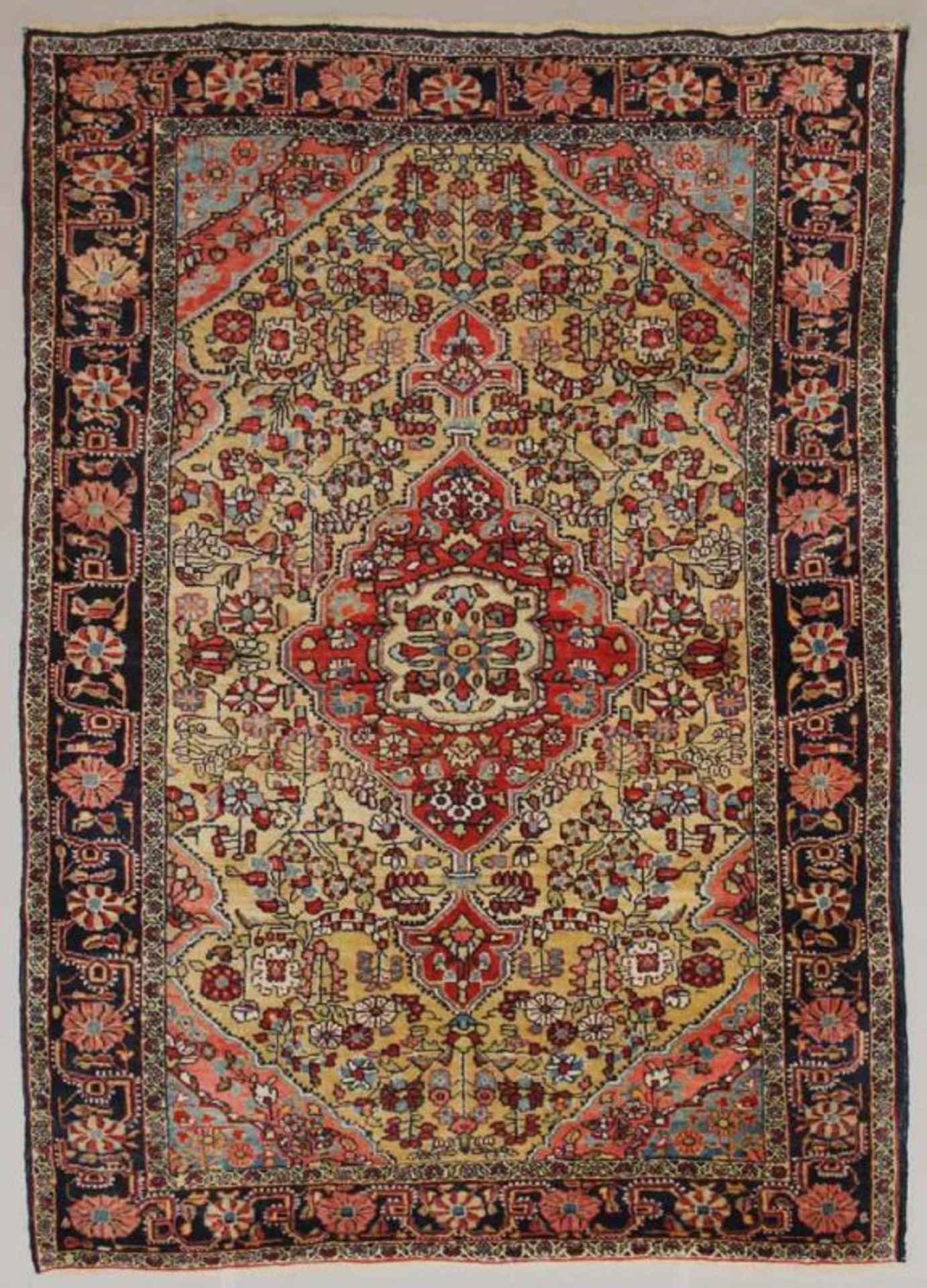 Bidjar, Persien, älter, ca. 1.50 x 1.05 m 20.00 % buyer's premium on the hammer price 19.00 % VAT on