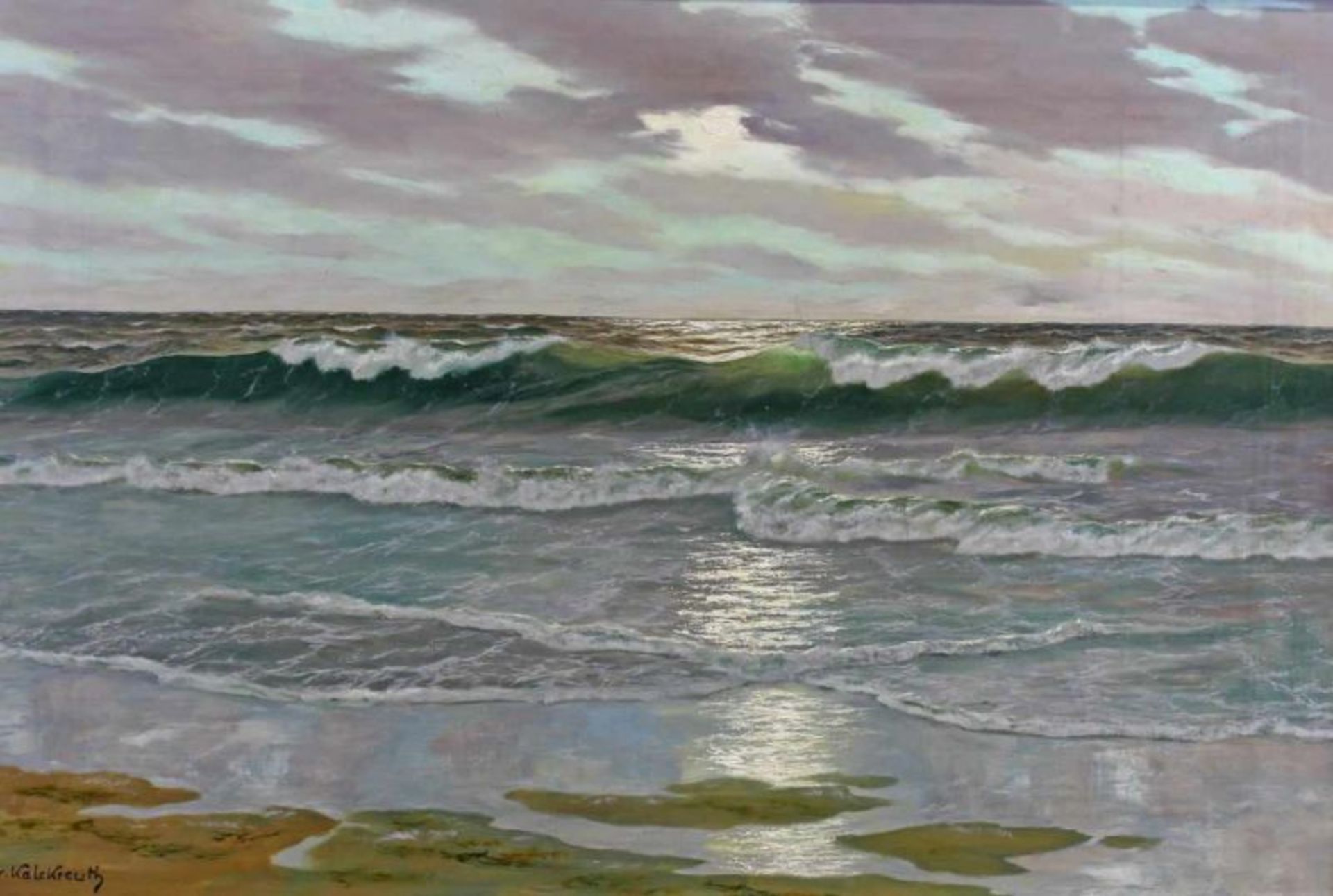 Kalckreuth, Patrick von (1892 Starnberg - 1970 Düsseldorf, Landschafts- und Marinemaler), "