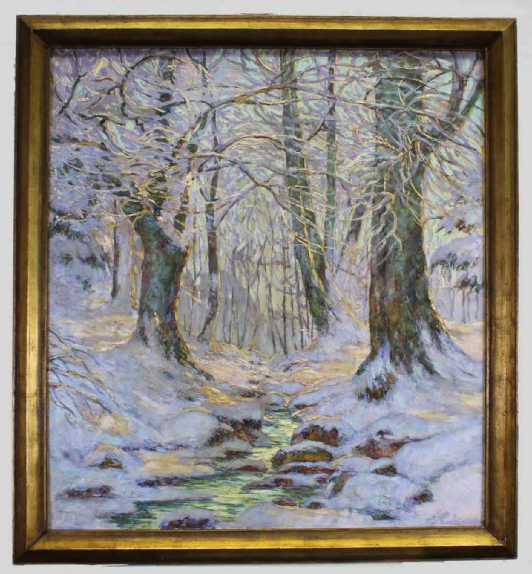 Osswald, Fritz (1878 Zürich - 1966 Starnberg, impressionistischer Landschaftsmaler, vor allem von - Image 2 of 4