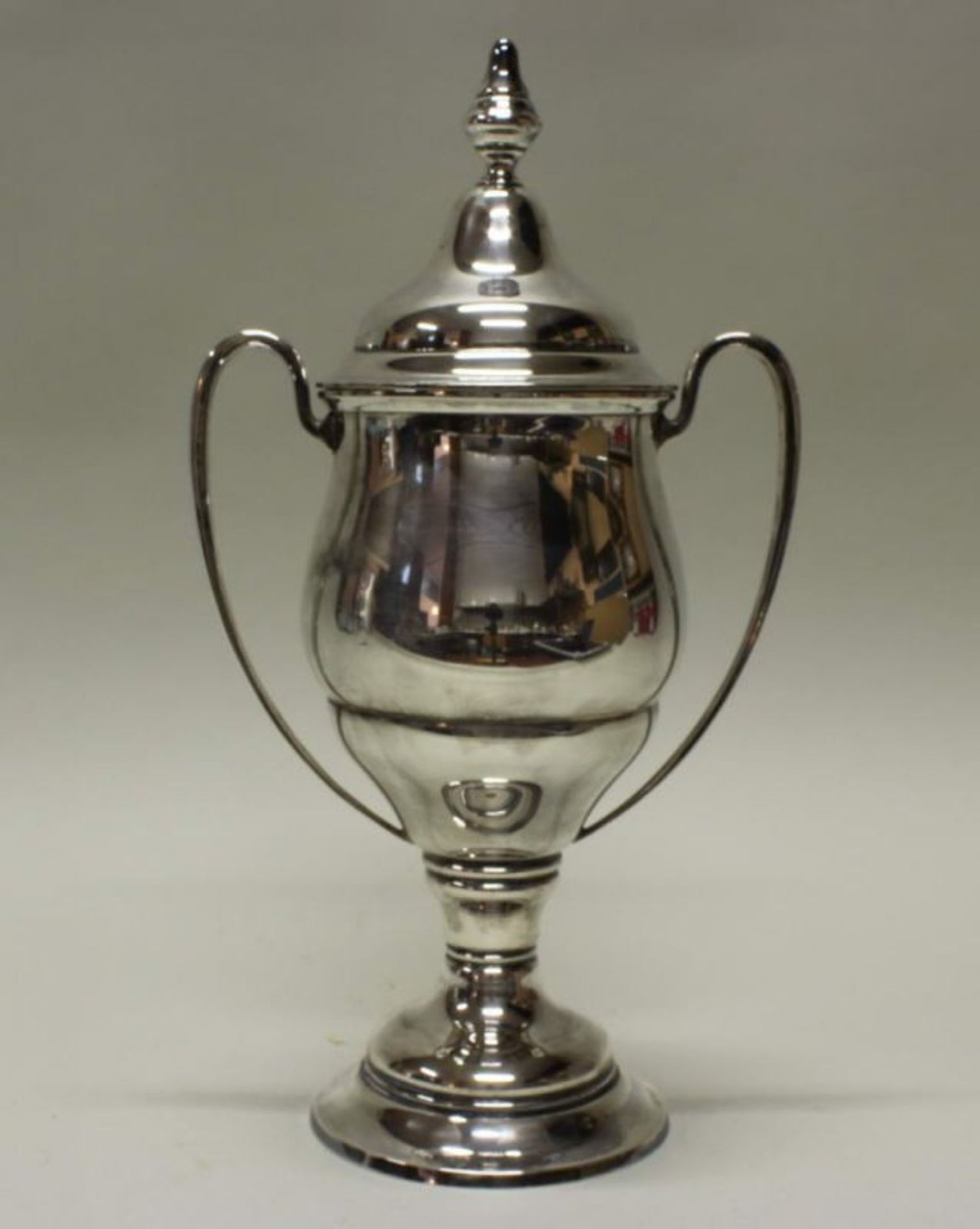 Deckelpokal, "Orelio-Rennen Köln, 21. Juni 1925", Silber 800, Gbr. Kühn, Preispokal des Kölner