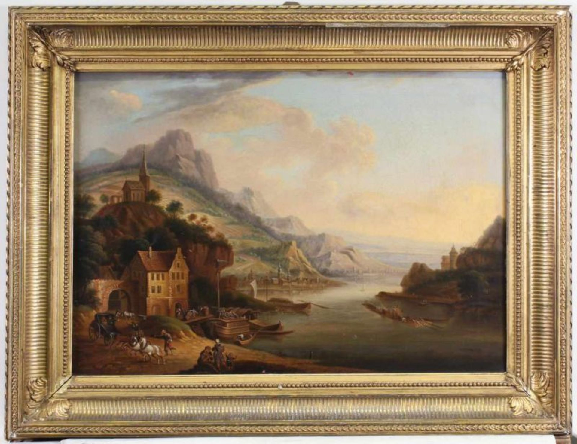 Stadtler, Johann Leonhard (1759 Neustadt a.d. Aisch, Landschaftsmaler in der Art des Christian Georg - Image 2 of 7