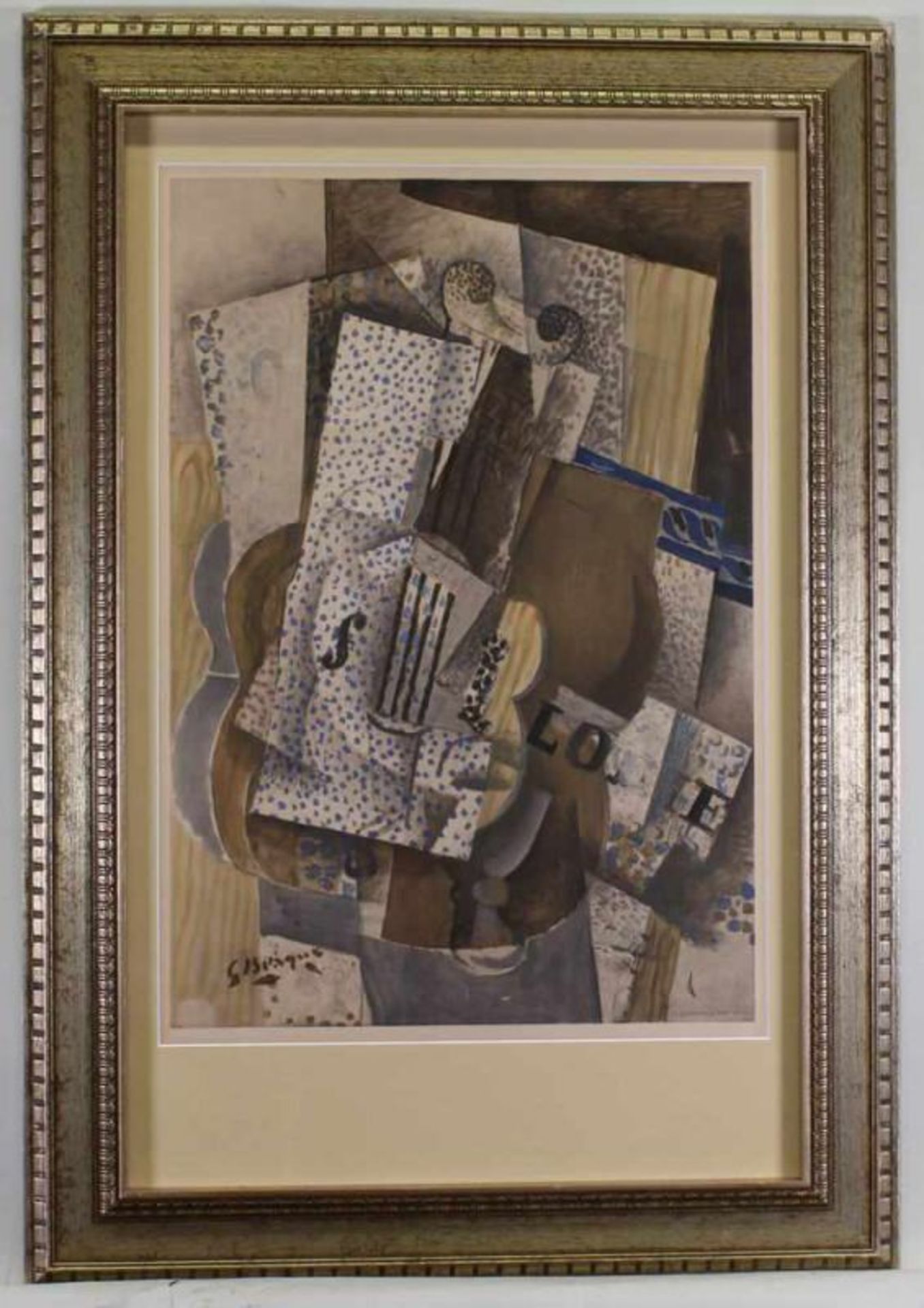 Braque, Georges, nach (1881 Argenteuil - 1963 Paris), Farblithografie, "Nature morte á la - Image 2 of 3