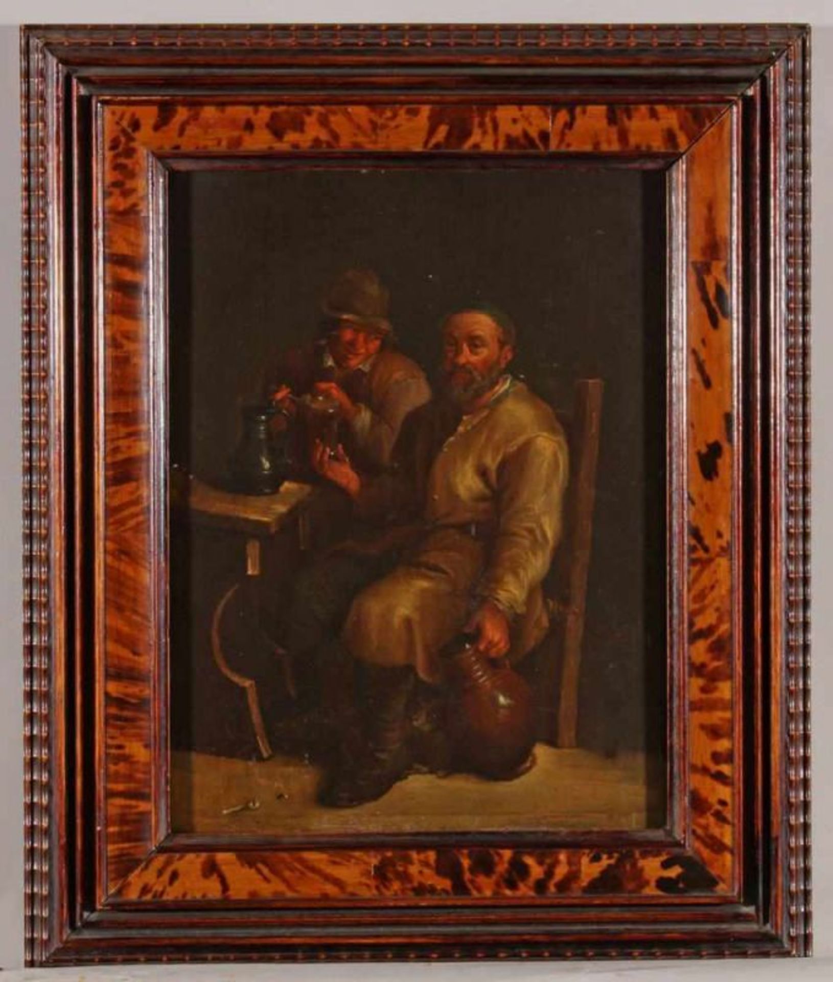 Heemsker(c)k, Egbert I van (1634/35 Haarlem - 1704 London), zugeschrieben, "In der Taverne", Öl - Image 2 of 3
