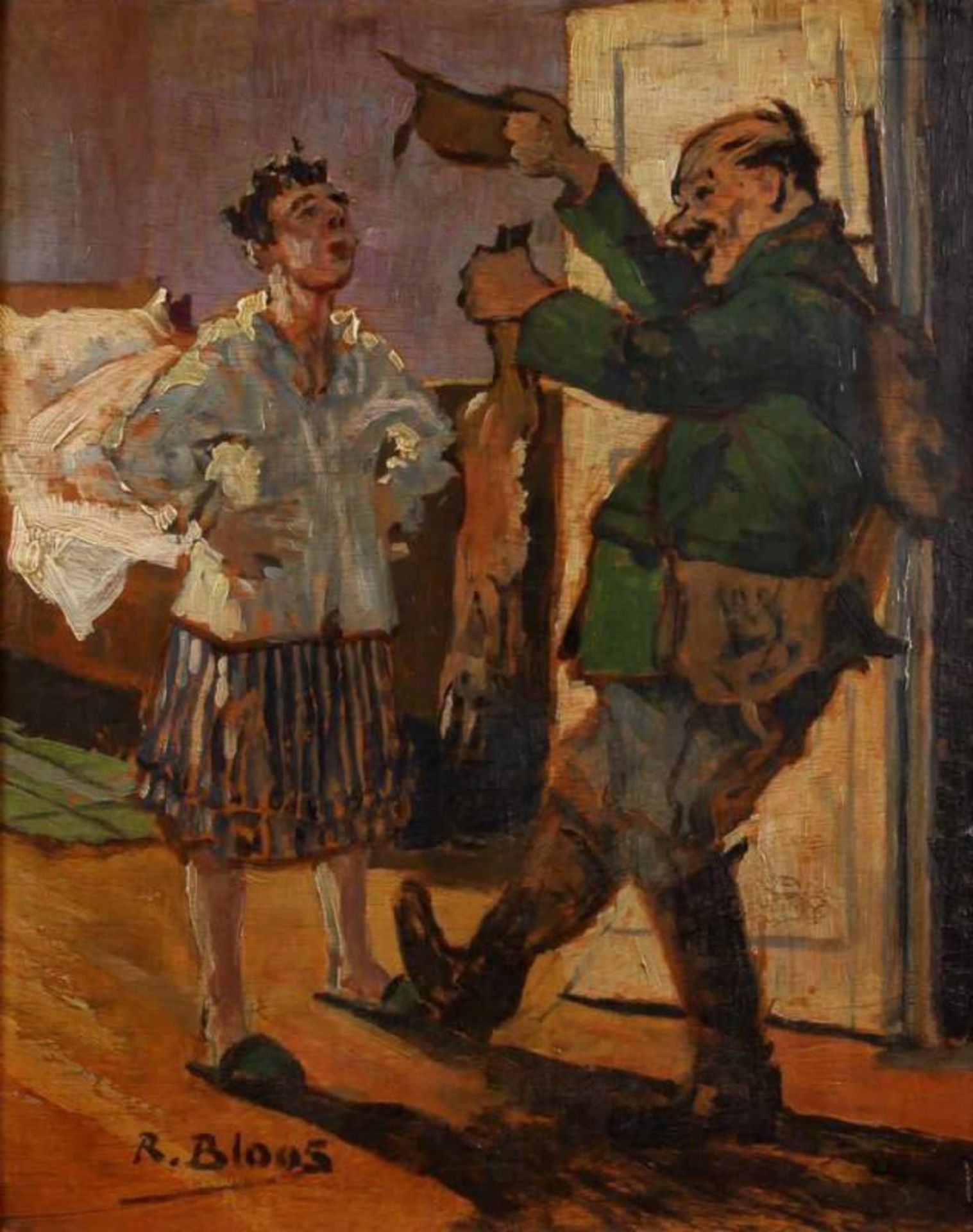 Bloos, Richard (1878 Brühl - 1957 Düsseldorf, Schüler der KA Düsseldorf, durch einen Parisaufenthalt