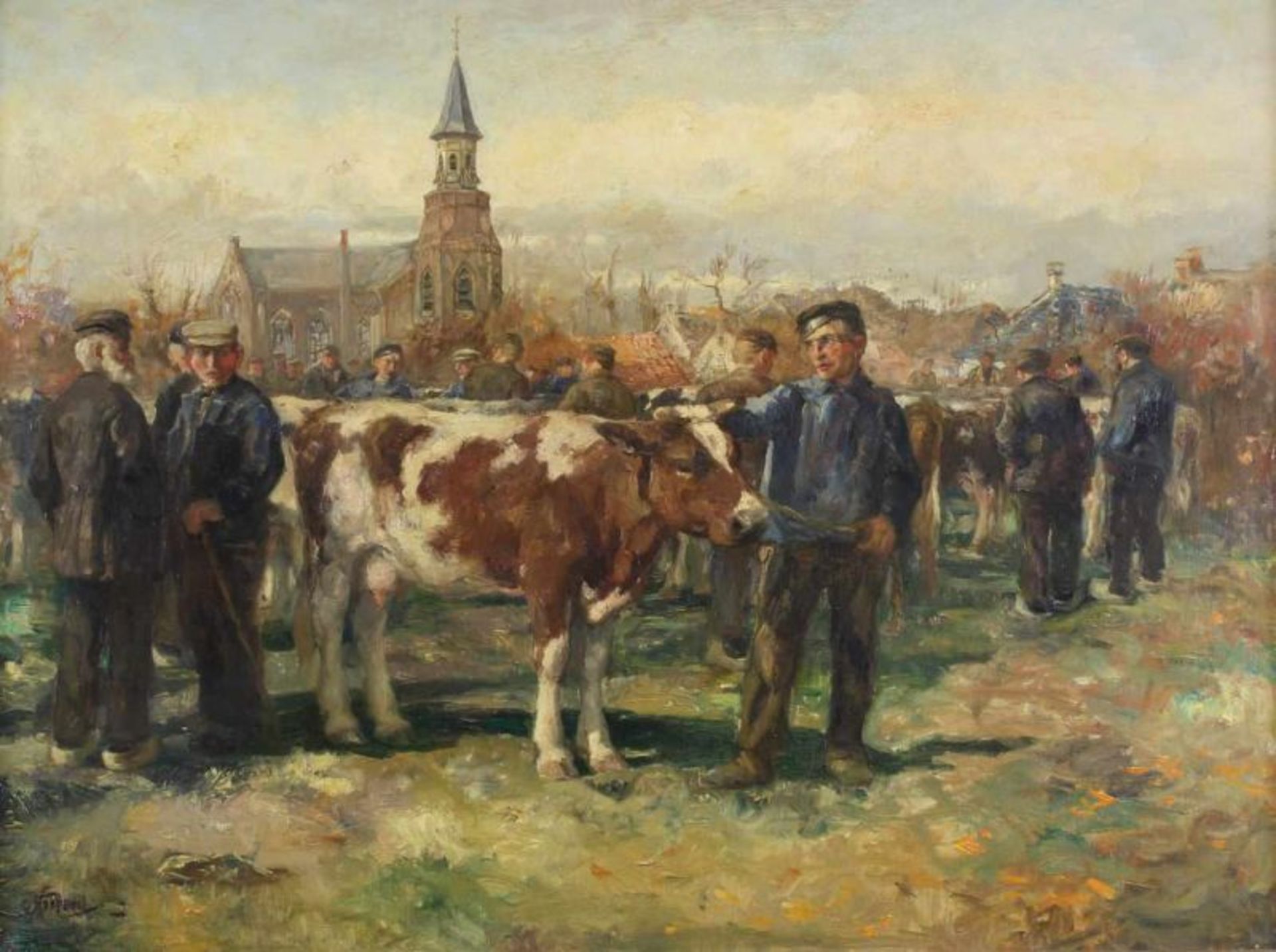 Koppenol, Cornelis (1865 Zoetermeer - 1946 Den Haag, Studium an der KA Haag bei J. Ph. Koelman,