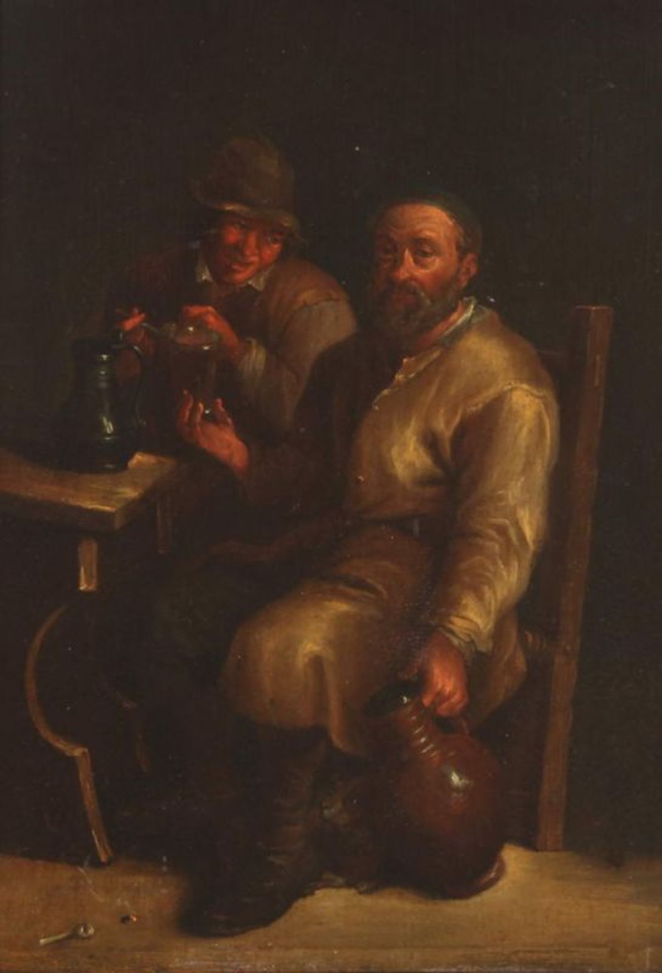 Heemsker(c)k, Egbert I van (1634/35 Haarlem - 1704 London), zugeschrieben, "In der Taverne", Öl