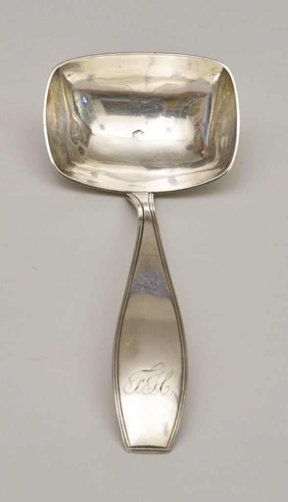 Sahnekelle, Silber 833, Niederlande 1838, Meisterzeichen, Jahresbuchstabe, Gewicht 34 Gramm, 607/