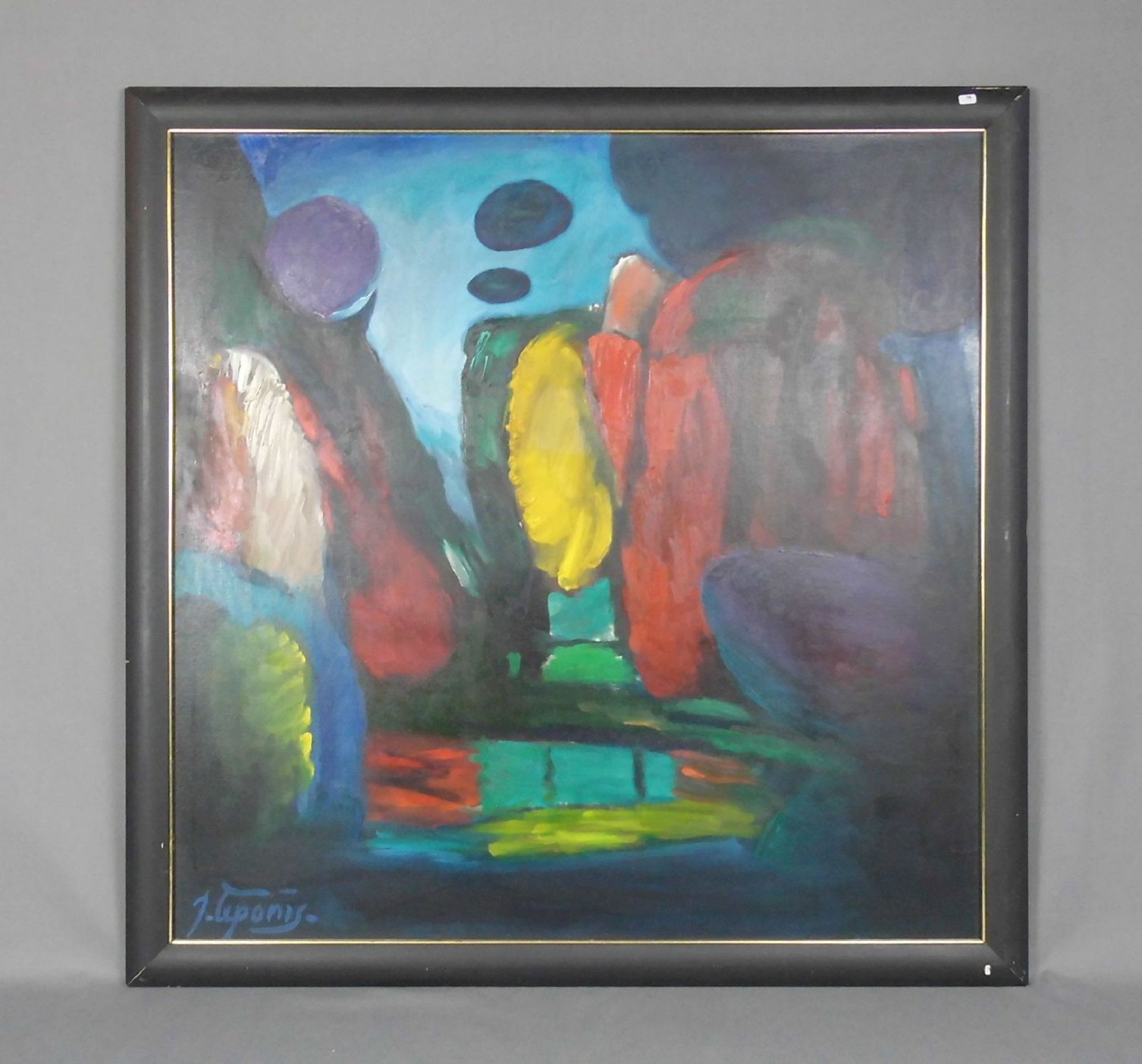 CEPONIS, JONAS (auch ČEPONIS, litauischer Maler aus Gaveikenai, 1926-2003), Gemälde / painting: "