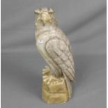 ANONYUMUS (dt. Bildhauer des 19./20. Jh.), Skulptur / sculpture: "Adler", Marmor; naturalistisch
