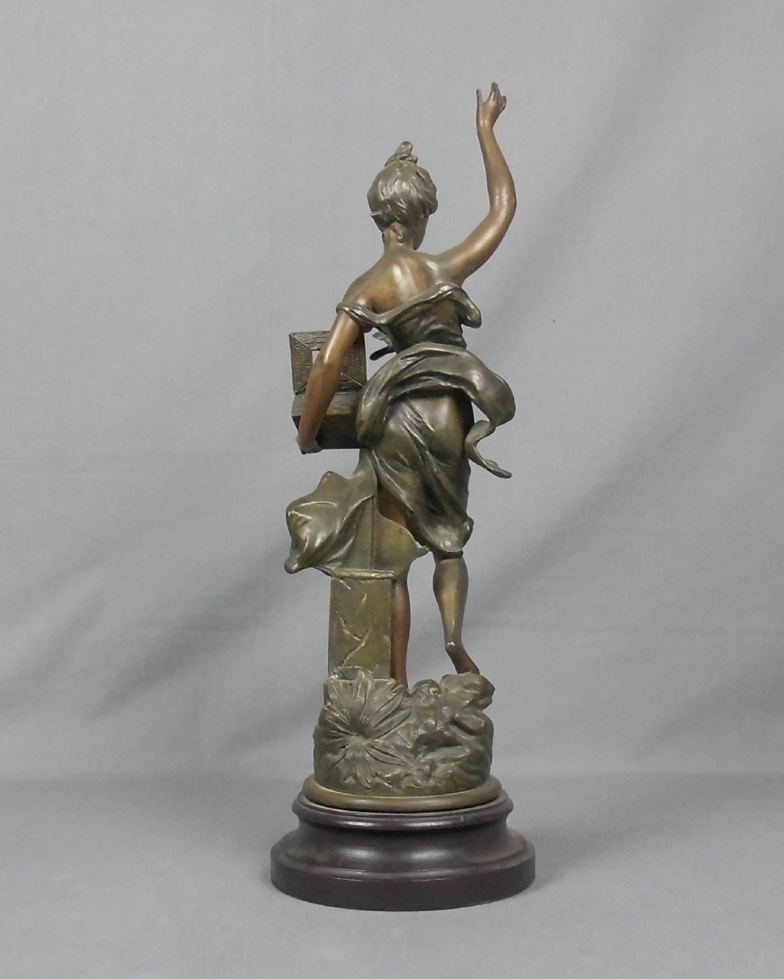 BRUCHON, ÉMILE (französischer Bildhauer, tätig etwa 1880-1910), Skulptur / sculpture: "Concours de - Image 5 of 5