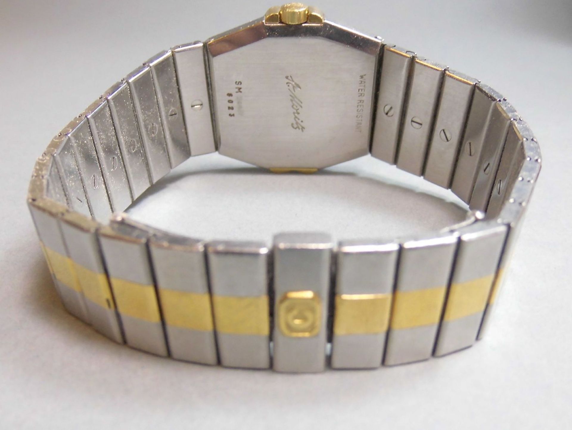 CHOPARD HERRENARMBANDUHR "ST. MORITZ" / wristwatch, Chopard / Genf, Stahl und 750er Gold, - Image 4 of 4