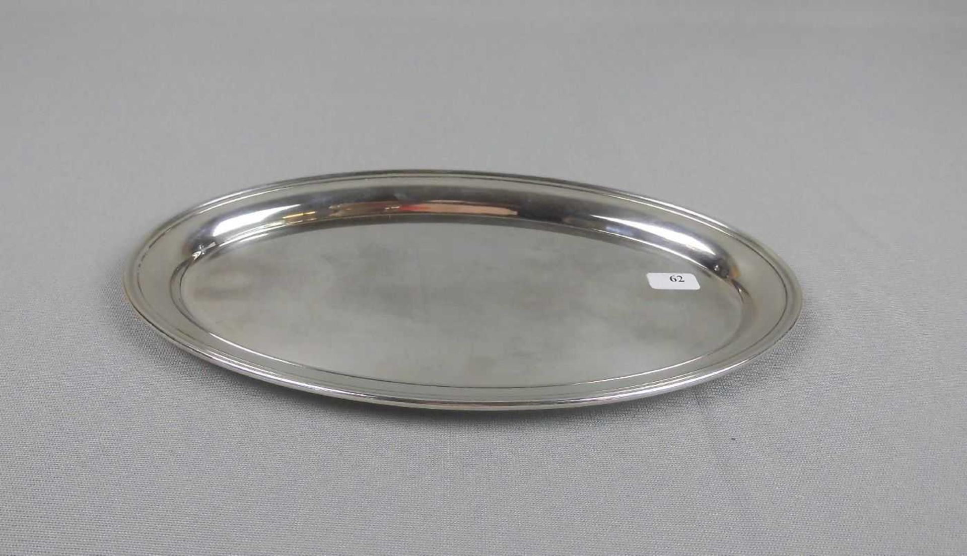 KLEINES TABLETT / silver tray, 925er Silber (146 g), gem. "Gorham / Sterling", Firma Gorham /