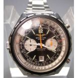 BREITLING FLIEGERUHR für die IRAQI AIR FORCE "Navitimer" / wristwatch, Ref. 1806, Kaliber 12 (