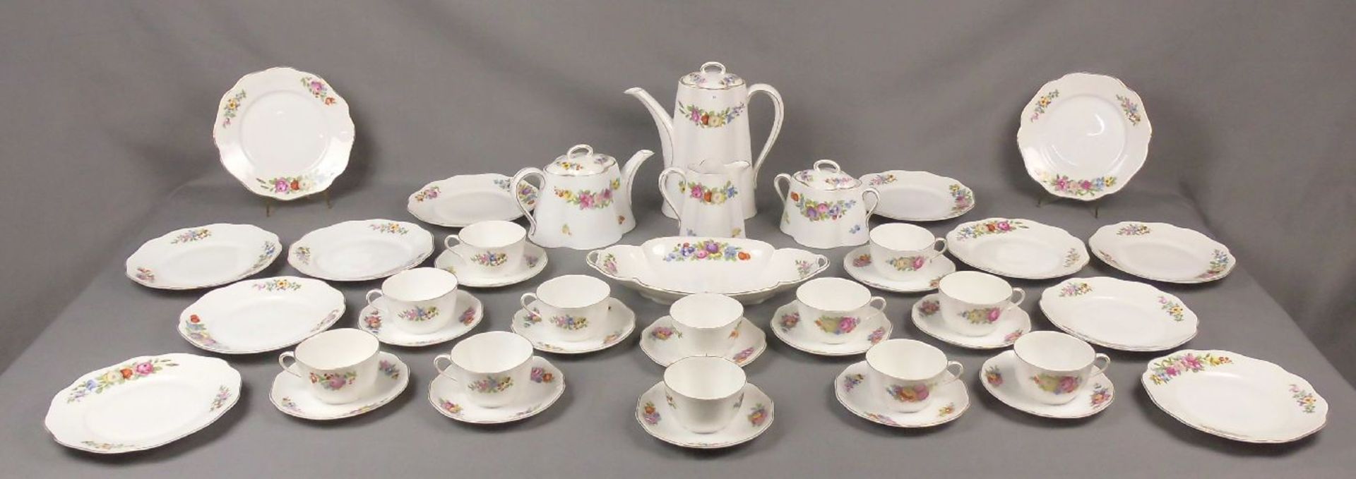 KAFFEE - UND TEESERVICE / coffee or tea set, Porzellan, Manufaktur Philipp Rosenthal & Co., Marke