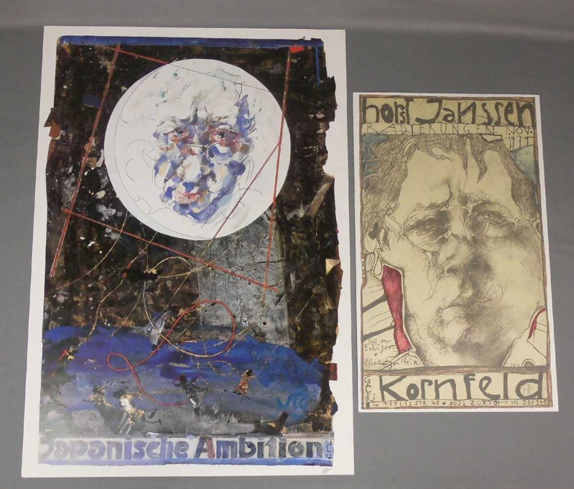 JANSSEN, HORST (1929-1995), Konvolut von 15 Serigraphien, überwiegend Ausstellungsplakate / - Image 6 of 13