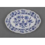 PLATTE / SCHALE / plate, Manufaktur Meissen, unterglasurblaue Schwertermarke, Marke 1860-1924,