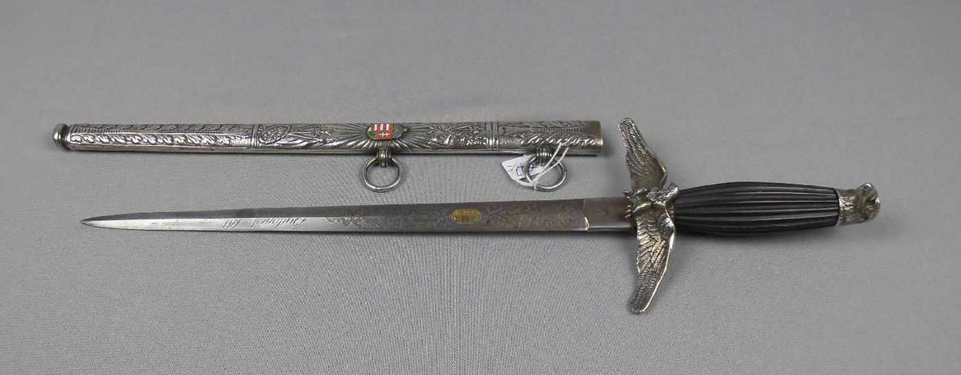 OFFIZIERS - DOLCH DER LUFTWAFFE UNGARN / dagger. Ehrendolch für Offiziere der Luftwaffe von 1941. - Image 3 of 7