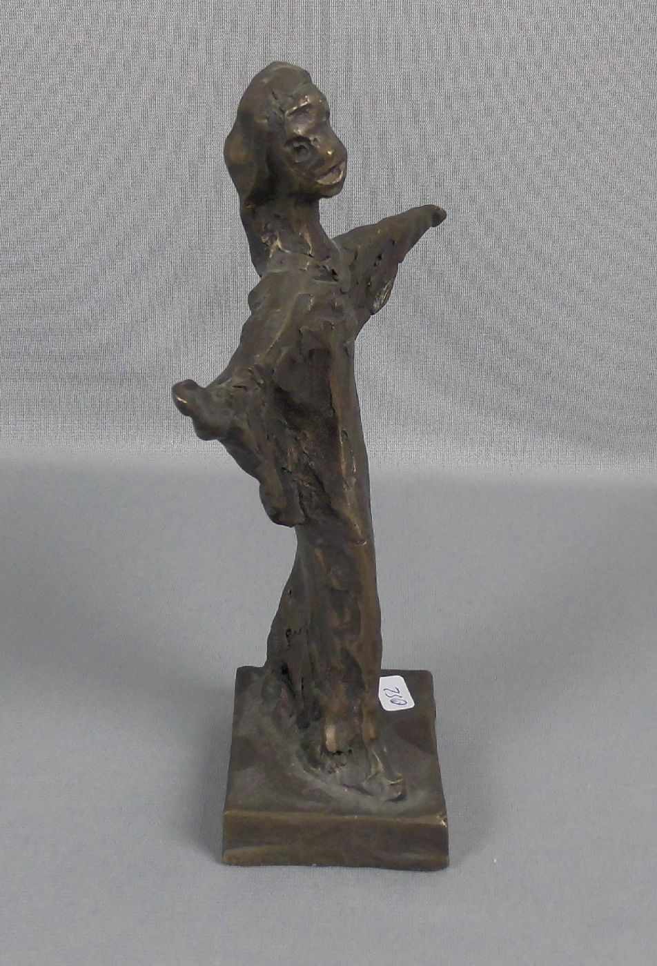 KRAUTWALD, JOSEPH (Borkenstadt / Oberschlesien 1914-2003 Rheine), Bronze - Skulptur / sculpture: " - Image 2 of 4