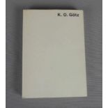 GÖTZ, KARL OTTO (1914 Aachen), handsignierter Katalog mit Handzeichnung und Widmung auf dem