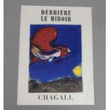 CHAGALL, MARC (1887-1985), Farblithografie / Künstlersteinzeichnung / lithograph: Titelblatt aus "