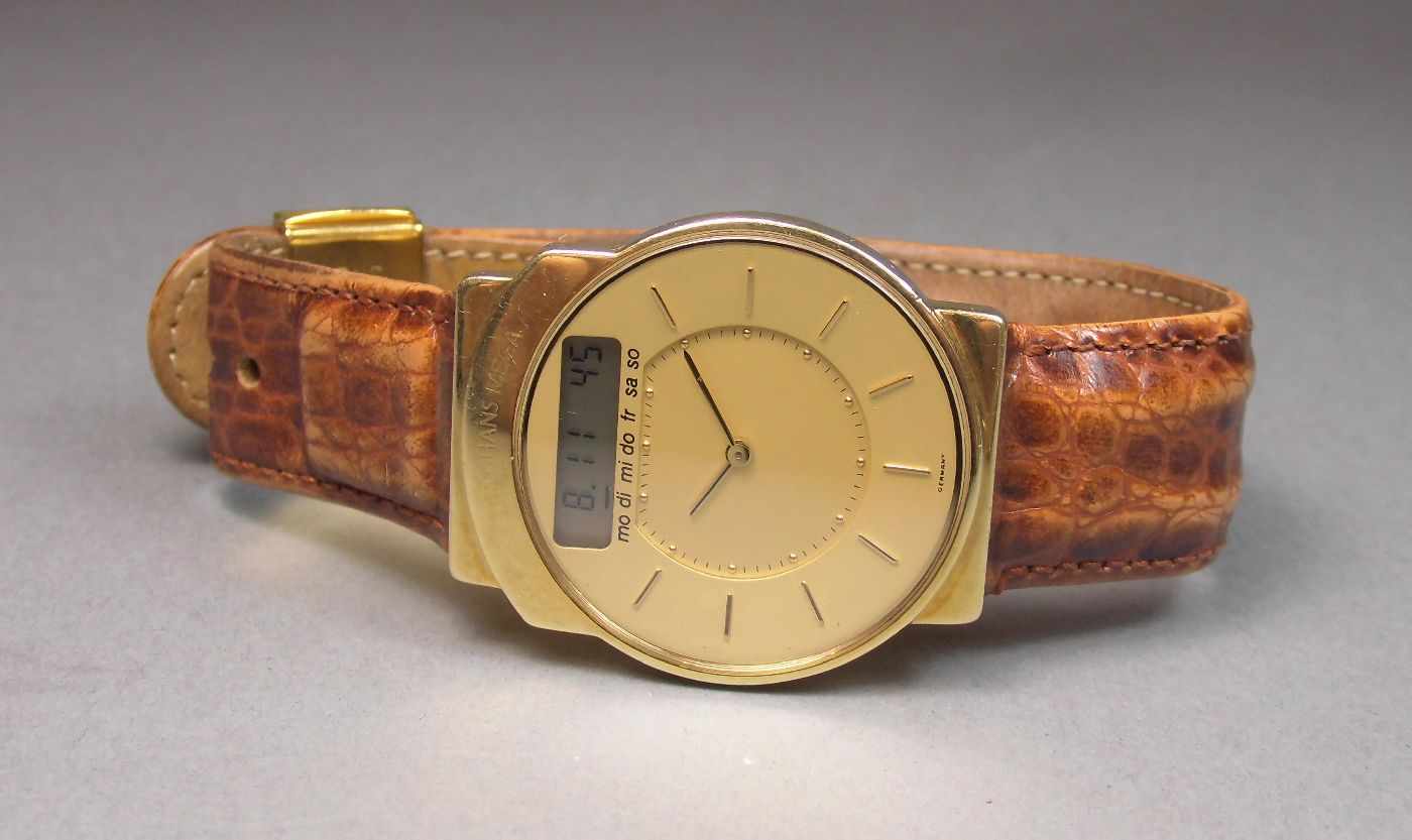 FUNKUHR / ARMBANDUHR / HERRENARMBANDUHR / wristwatch, deutsch, Firma Junghans / Schramberg, - Bild 2 aus 5