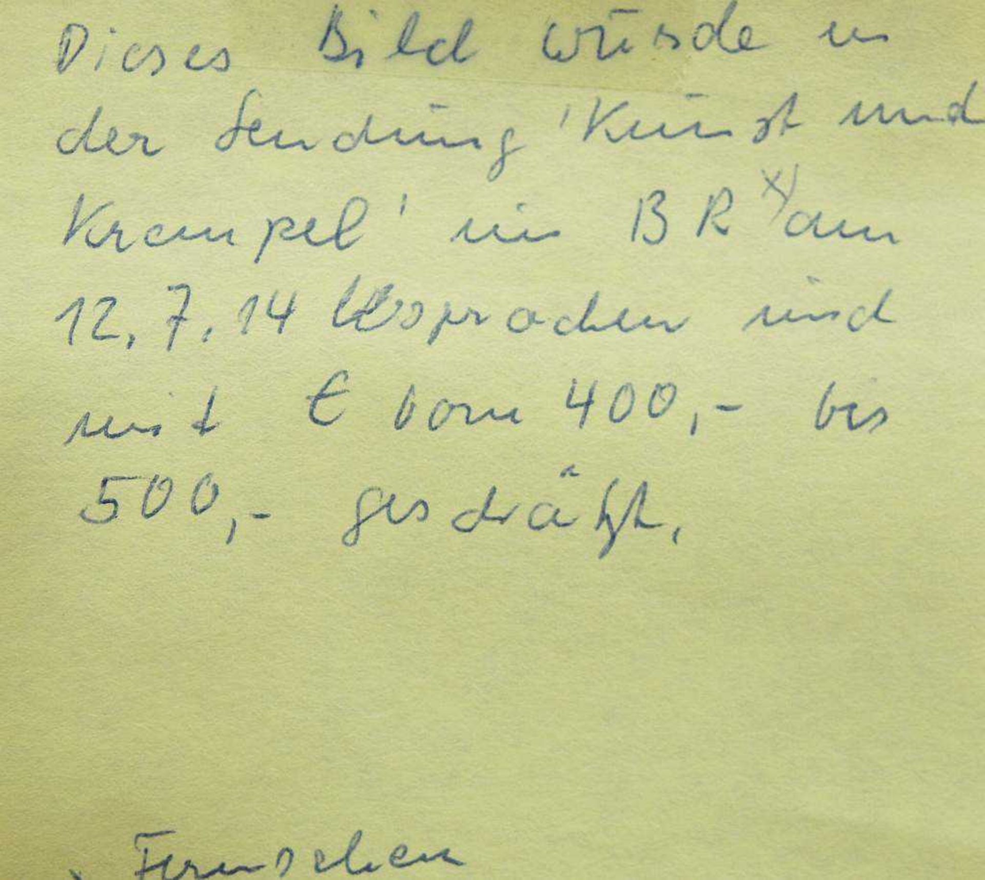 KLINGER, Max. KLINGER, Max. 1857 Leipzig - 1920 Großjena. Amor Tod und Jenseits. Aquatintat- - Bild 7 aus 7