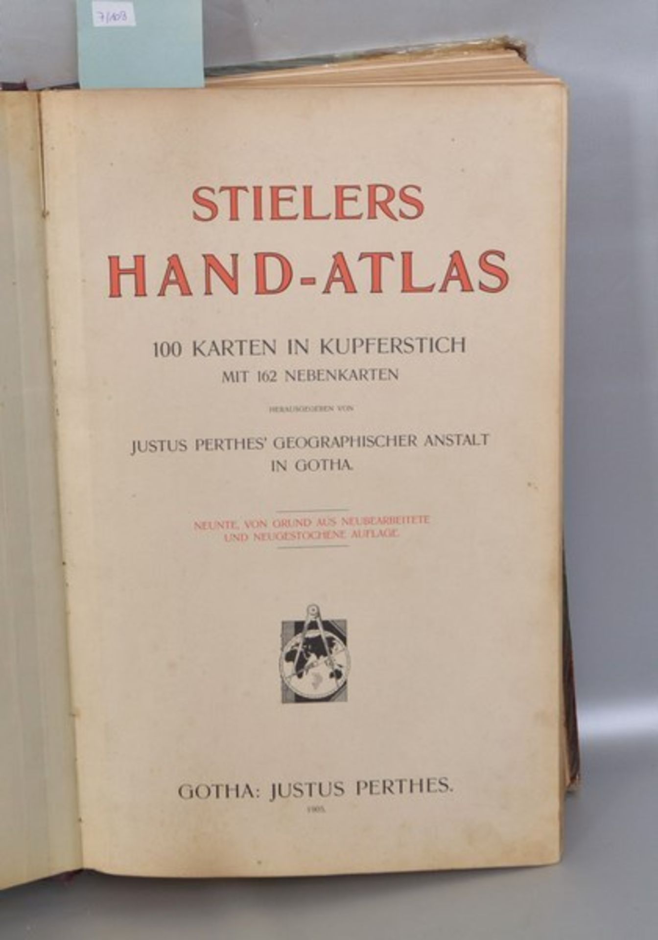 Hand-Atlas von 1905