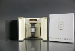 PHILIPPE CHARRIOL-ArmbanduhrStahl/Stahl; Automatik; mit Originalbox und -papiere