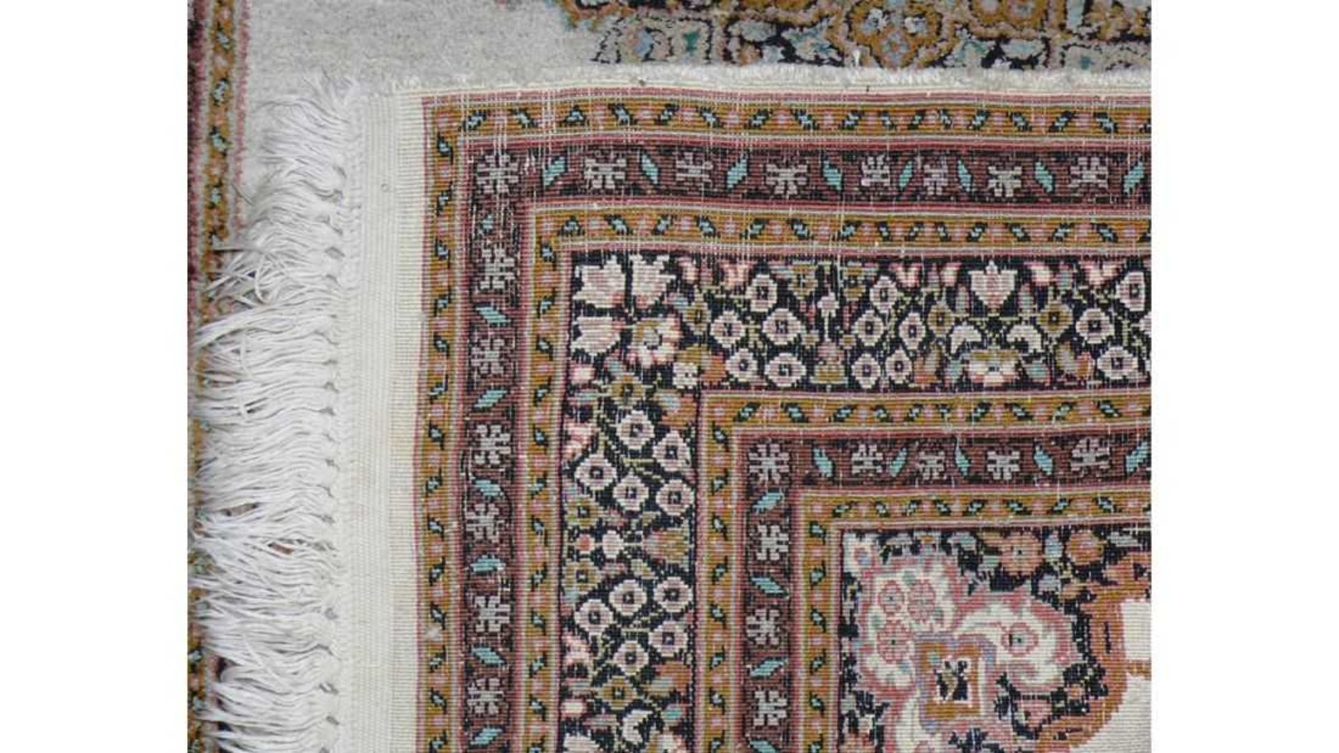 Orientteppich KASHMIR Baumwolle: ca. 126 x 78 cm - Bild 3 aus 3