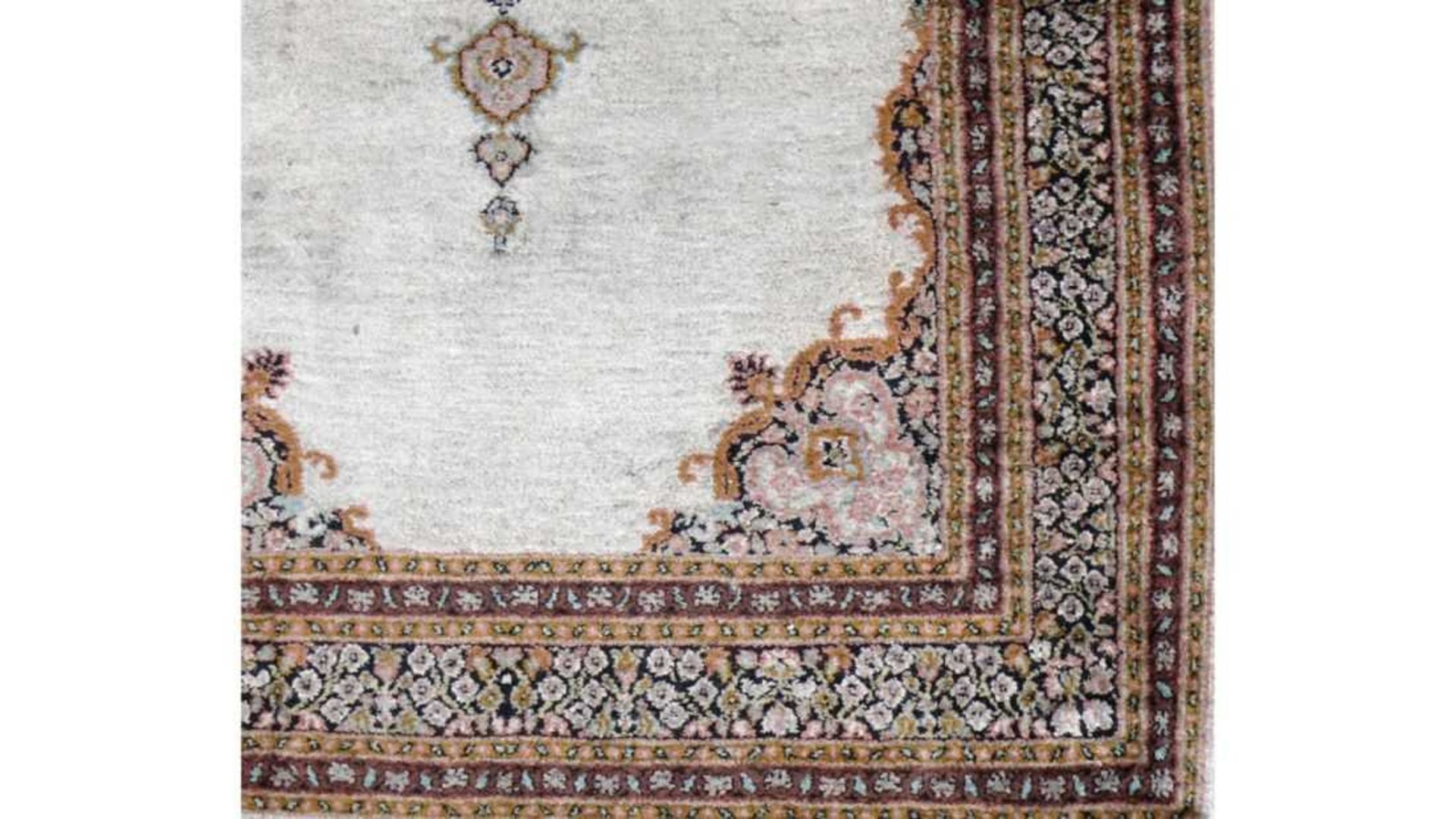 Orientteppich KASHMIR Baumwolle: ca. 126 x 78 cm - Bild 2 aus 3