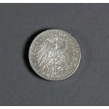 Silbermünze Zwei Mark 1904, Georg König von Sachsen