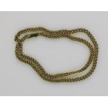 Halskette 14ct GG; L: 45 cm; 26g